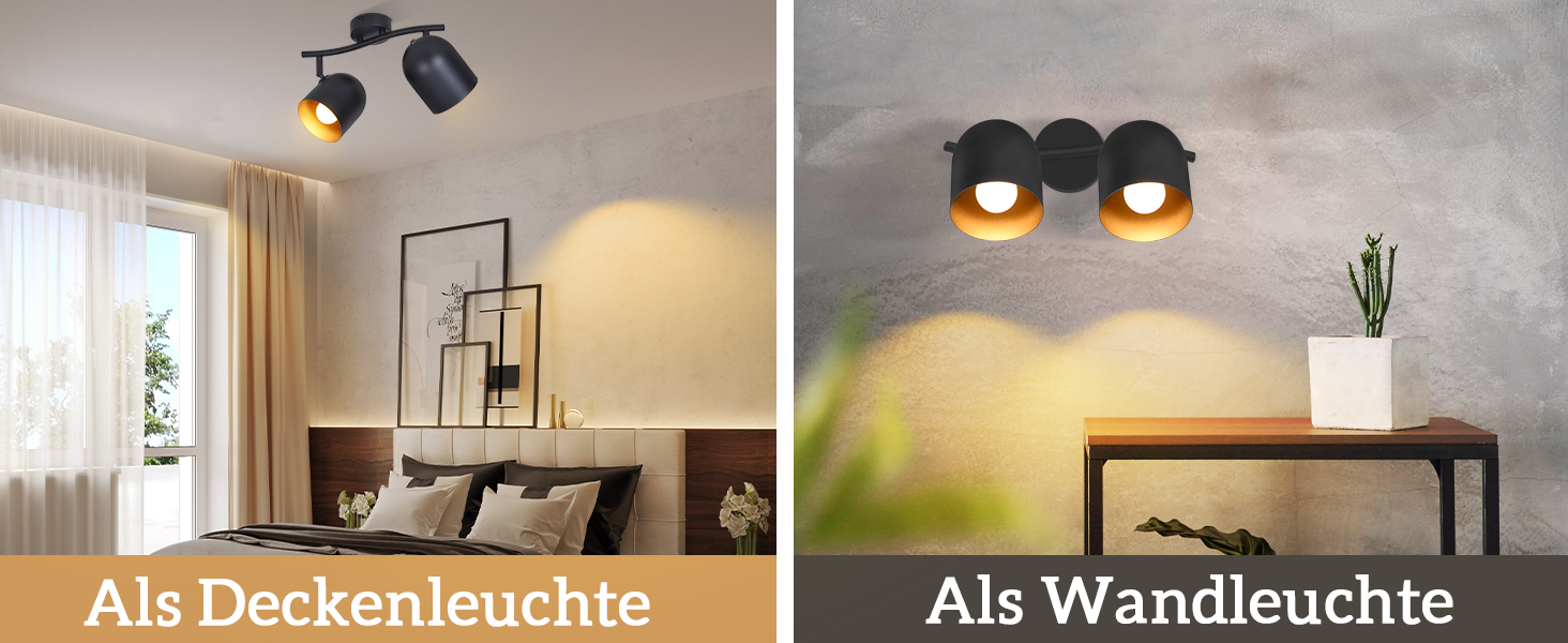 deckenstrahler 2 flammig