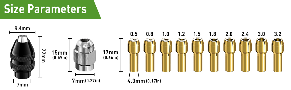 Portabrocas Dremel, portabrocas sin llave, accesorios Dremel, accesorios Dremel, Dremel 4486 4485