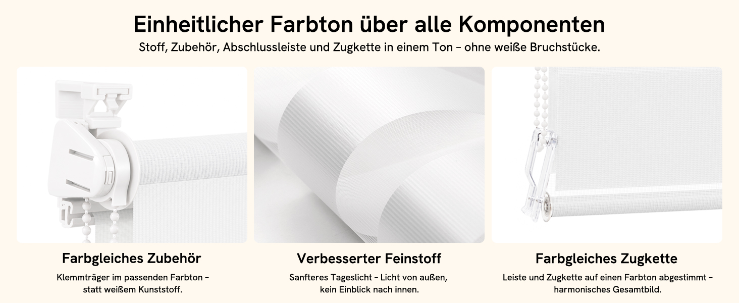 Der Text lautet „Einfacher Fahrplan über alle Komponenten“ und drei deutsche Labels: „Frühzeitiges Zubehör“, „Vorsorglicher Fahrstoff“, „Frühzeitiges Zuspeis“. Technisches Produktdiagramm, das die Montage- und Vorbereitungsphasen der Komponenten in isometrischer Ansicht zeigt.