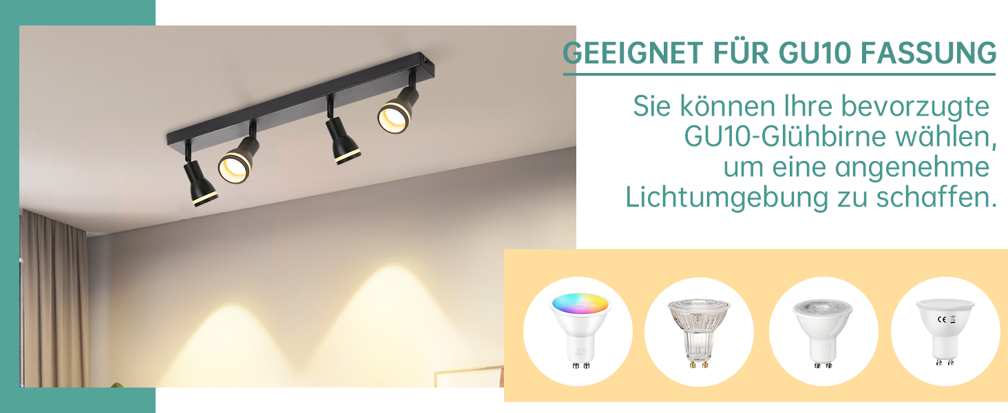 GU10 DECKENSPOTS
