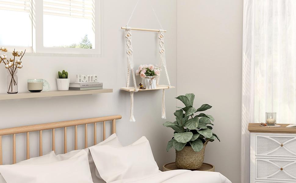 Etagere Murale Macramé