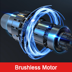 Clé à Chocs Sans Fil Sans Brushless