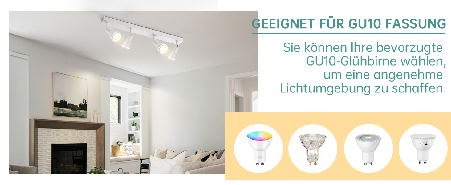 GU10 DECKENSPOTS