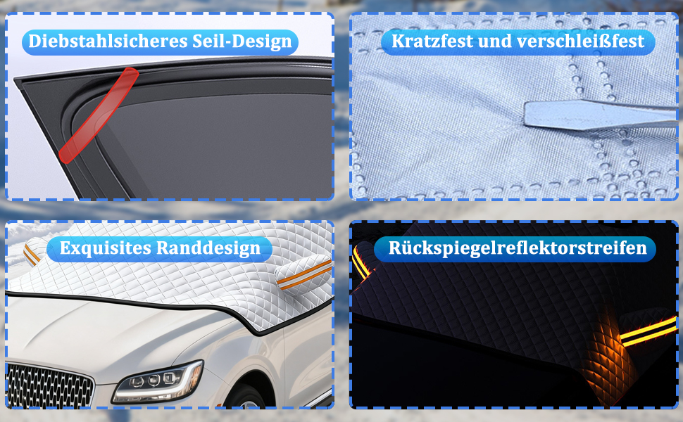 frontscheibenabdeckung invierno, windschutzscheibenabdeckung, scheibenabdeckung auto, auto abdeckung w