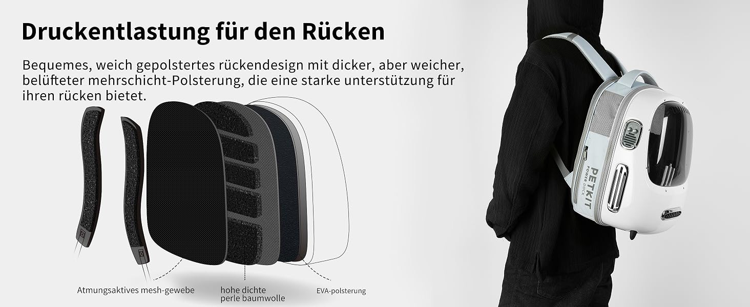 PETKIT Rucksäcke für Hunde & Katzen-Rucksack