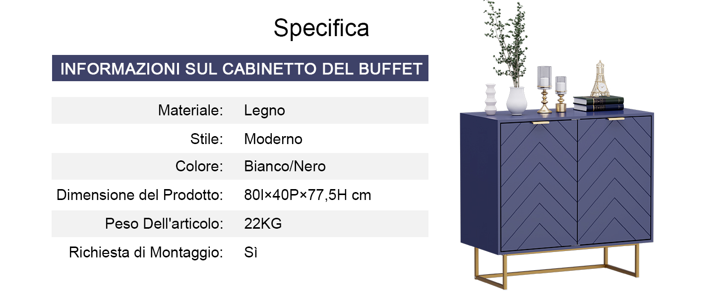 Credenza Bianca