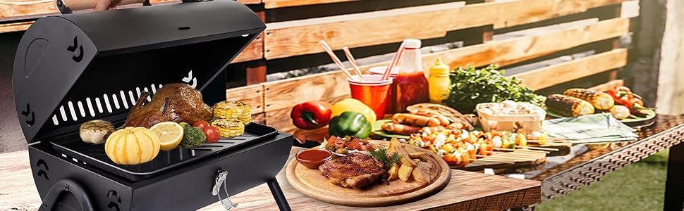 Portable Charcoal Grill