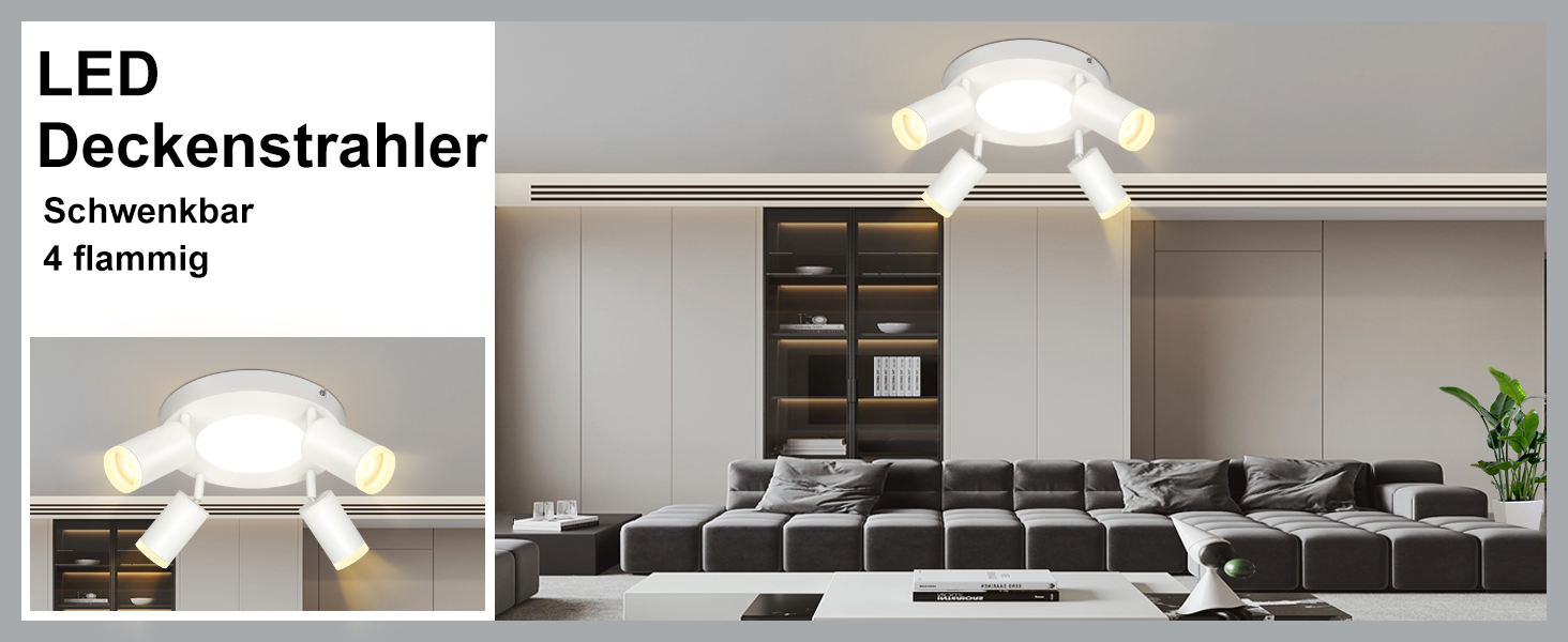 LED Deckenstahlar