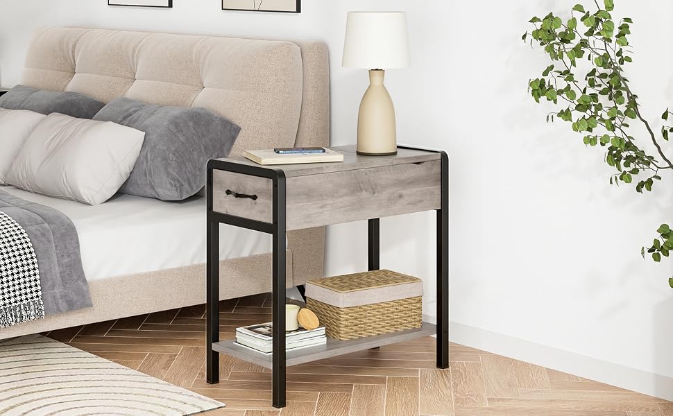 table de nuit pour chambre à coucher