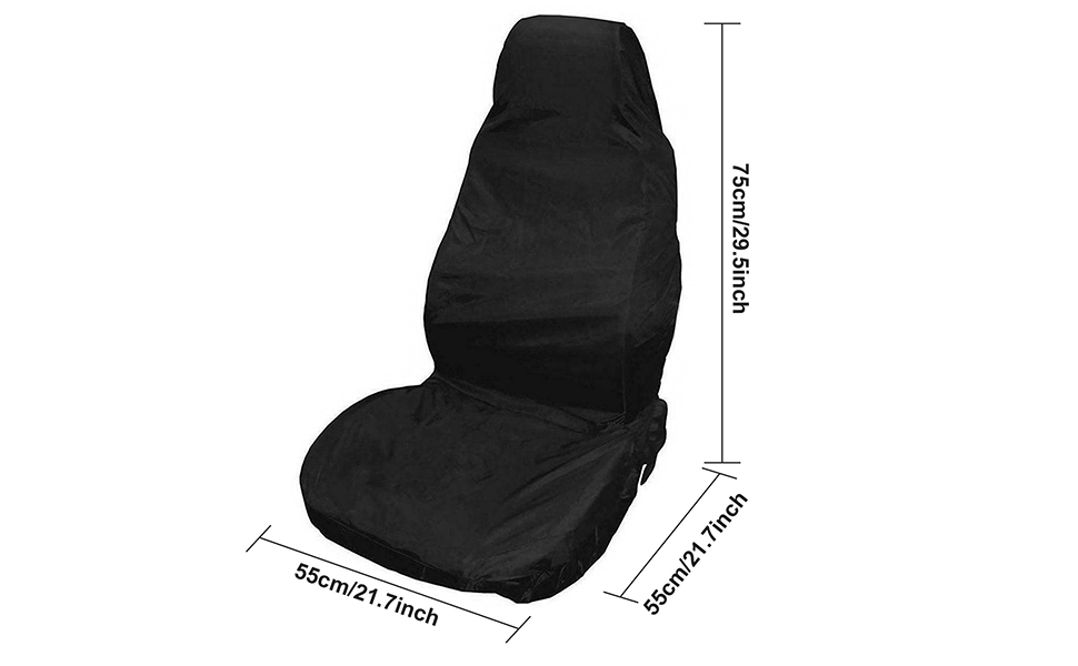 Black Car Seat Cover