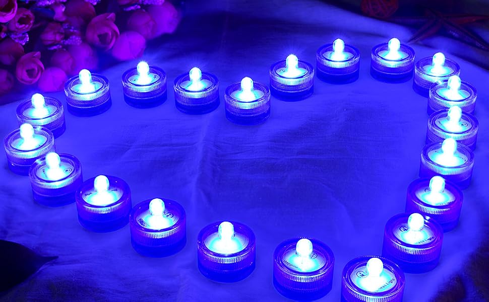 blue lights