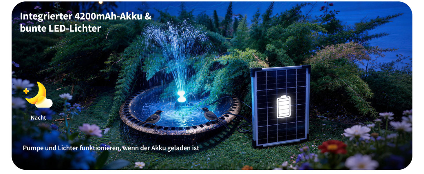 LED Licht und Nachtbetrieb