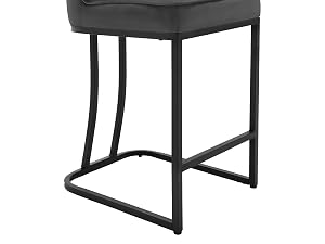 WOLTU Barhocker, Barstuhl, Bistrohocker, Polsterhocker, Tresenhocker,Design-Hocker, mit Rückenlehne
