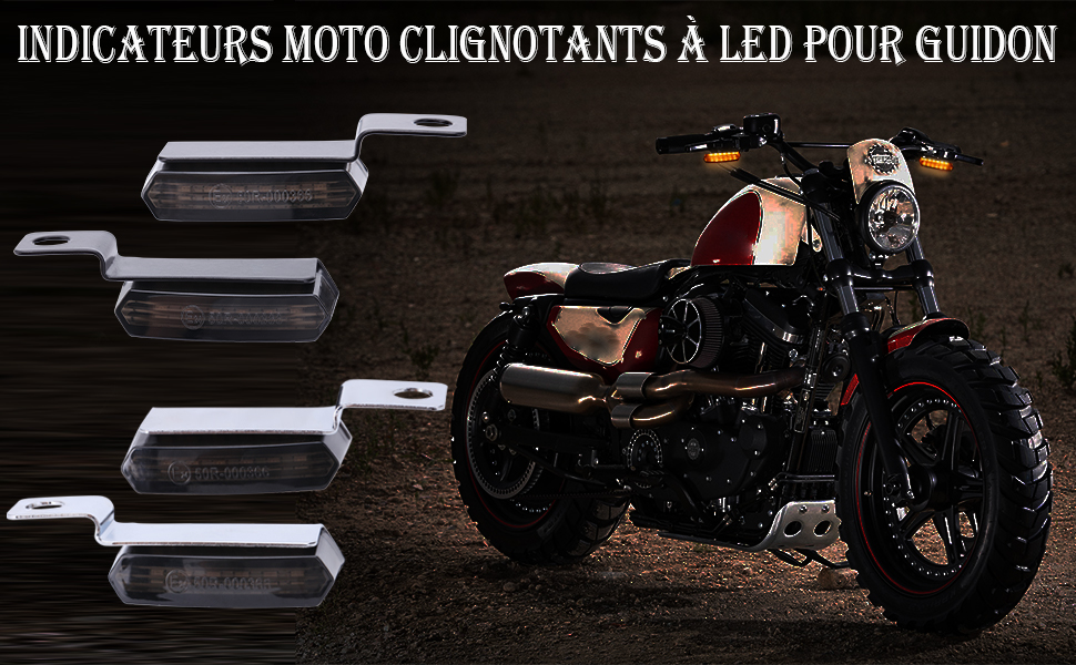 Mini indicatore di direzione per motocicletta