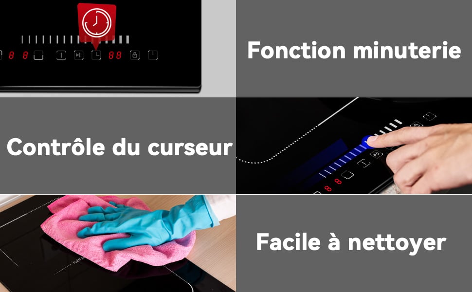 Plaque a induction 2 feux