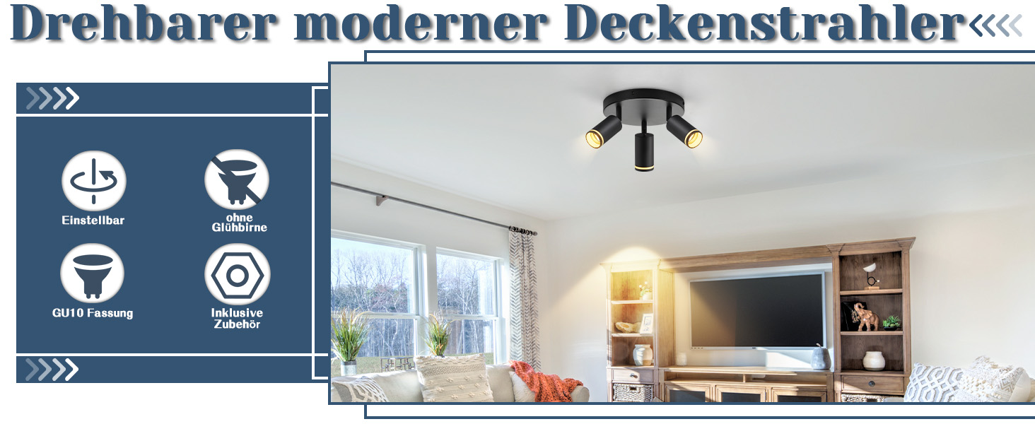 modern deckenstrahler