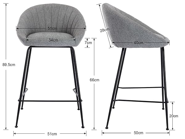 tabouret bar accoudoirs