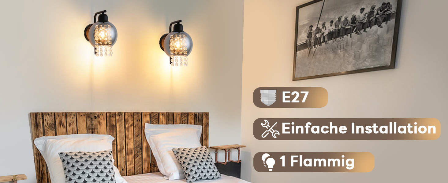 wandlampe wohnzimmer
