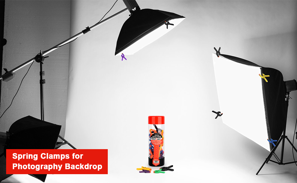 Photography Backdrop Clamps Set