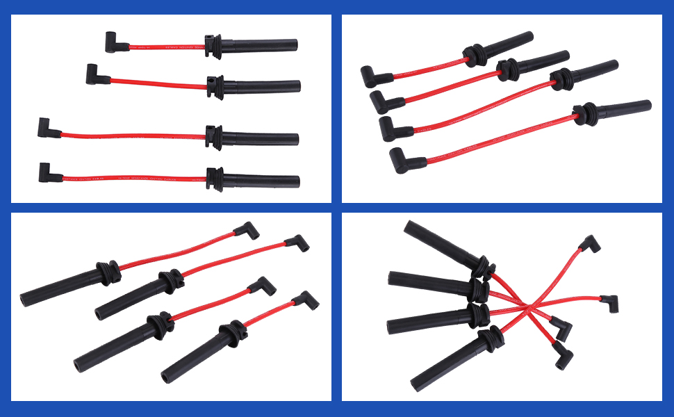 Technical diagram showing multiple configurations of black and red gas struts or hydraulic arms in different positions and arrangements.