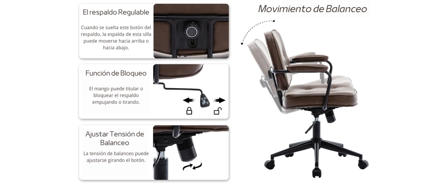 Silla de Oficina Wahson