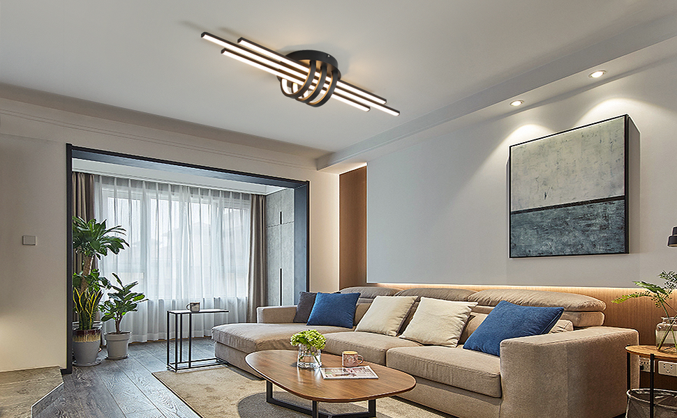 linear ceiling chandeliers