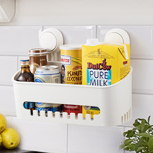 ilikable Etagère de Douche Ventouse Serviteur de Douche sans Perçage
