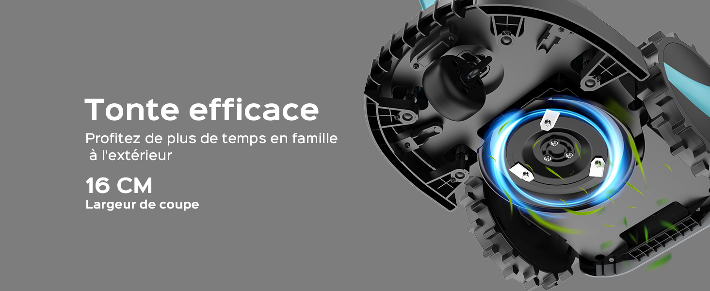robot tondeuse electrique sans fil