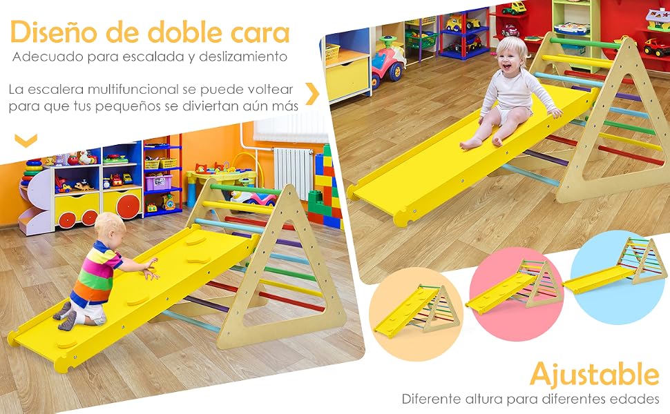 Triángulo de Escalada con Rampa