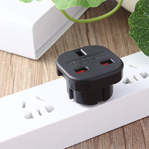 Travel Adapter UK to France Plug