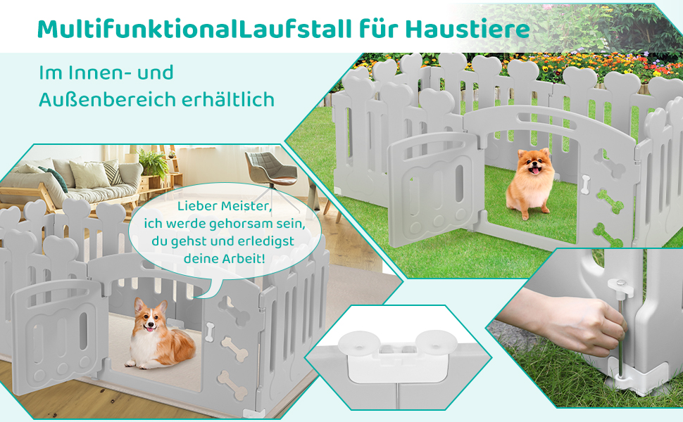 Welpenauslauf 60cm Hoch