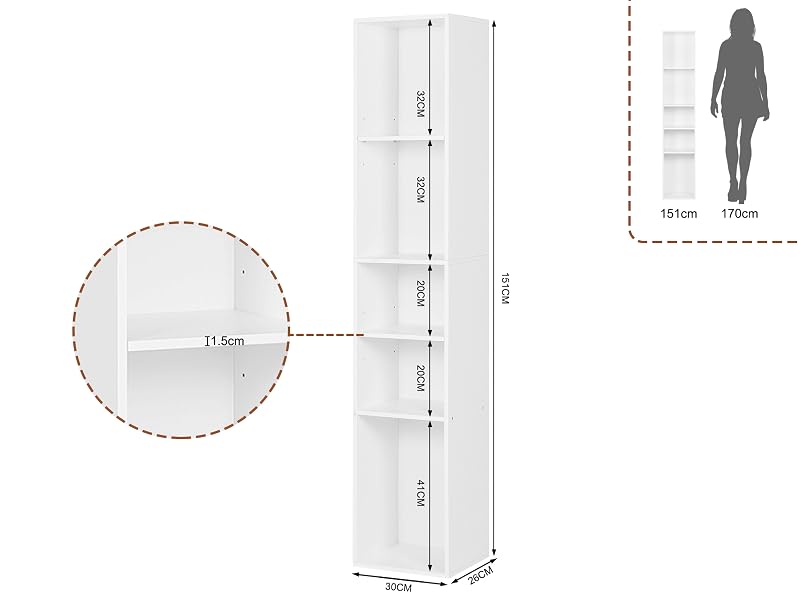 the shelf is in the shape of a shelf