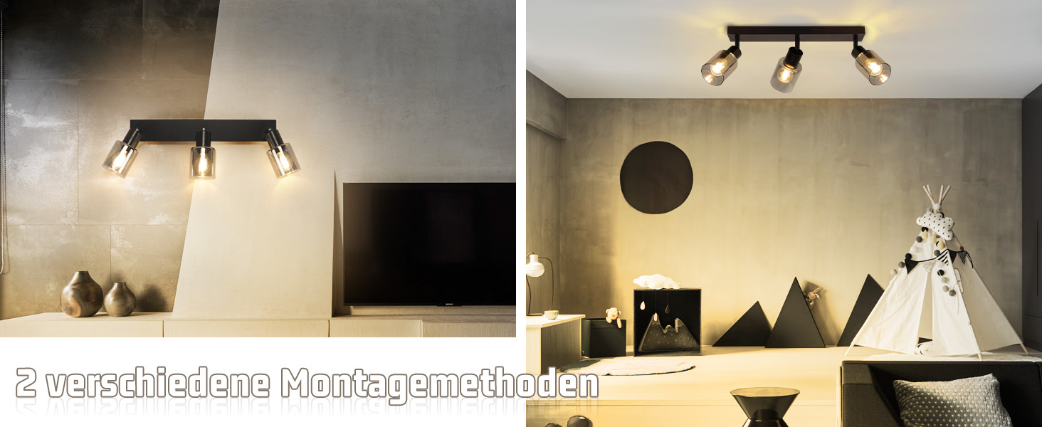 Spot de plafond 3 ampoules