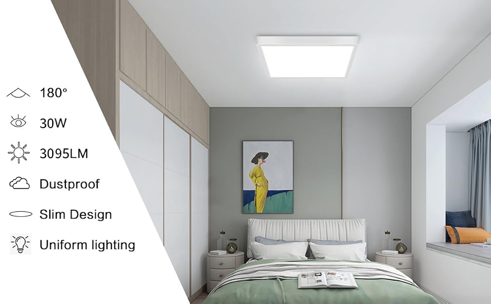 plafoniera led soffitto