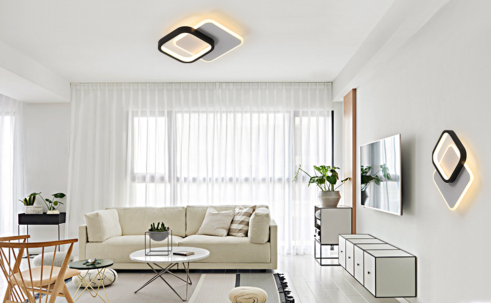 quadrat led deckenlampe
