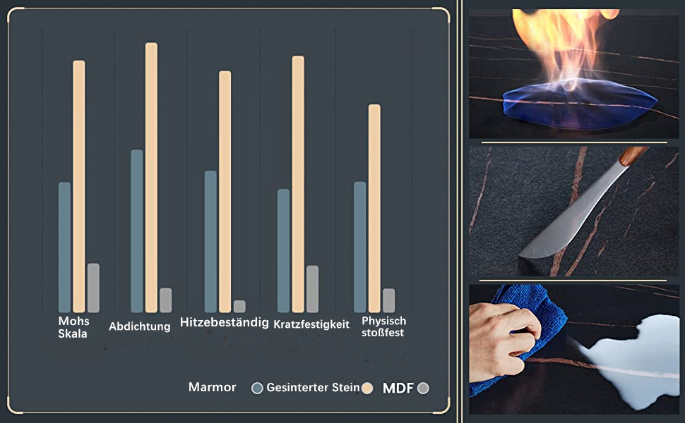 konsolentisch marmor schwarz