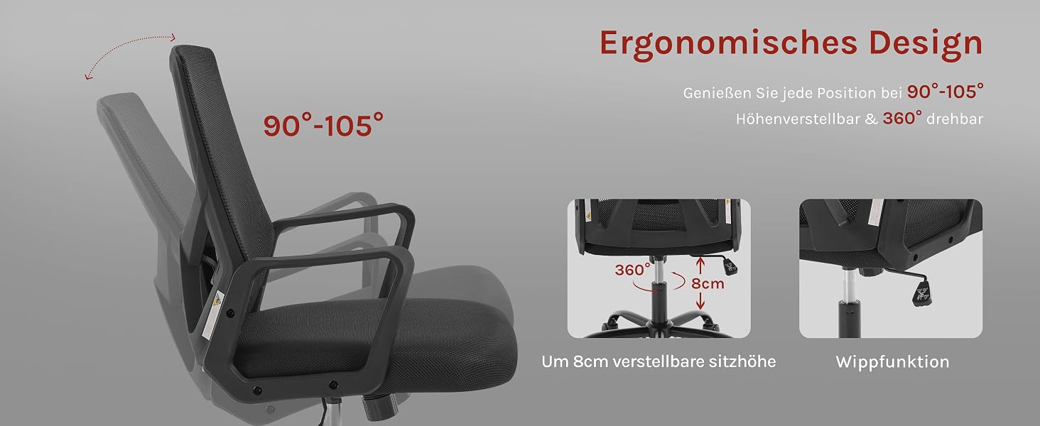 Bürostuhl ergonomisch