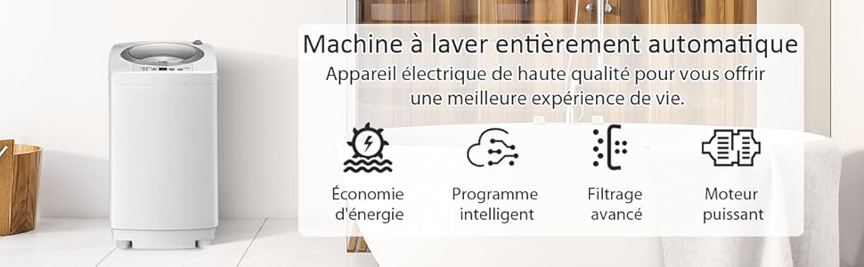 RELAX4LIFE Mini Machine à Laver à 2 Cuve Capacité 10,5 KG, Lave-Linge  Semi-Automatique avec Minuteur & Essoreuse, Lave-Linge Portable Compact,  pour Appartement Dortoir Maison en destockage et reconditionné chez DealBurn