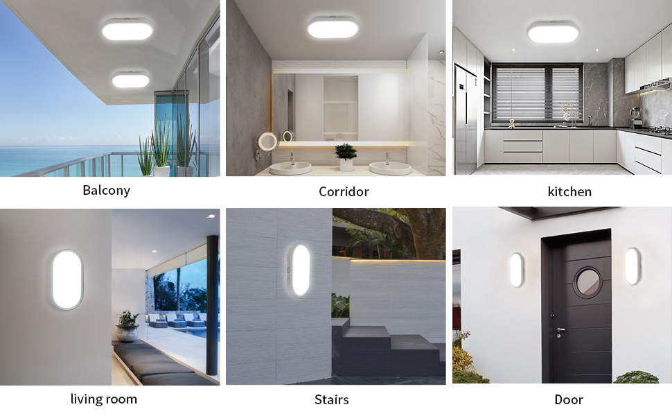 oval wall light