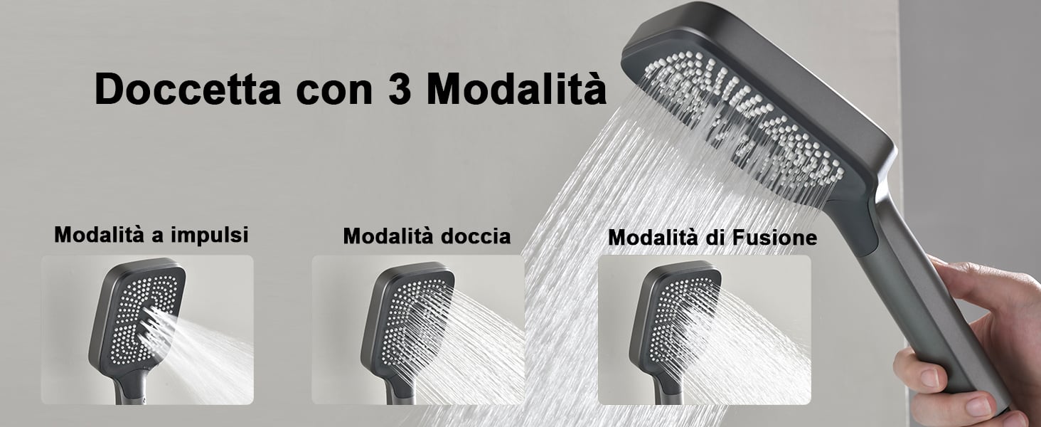 Doccetta con 3 modalità