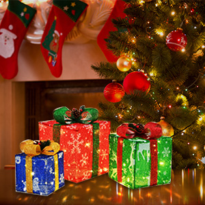 Christmas Lighted Gift Boxes-3