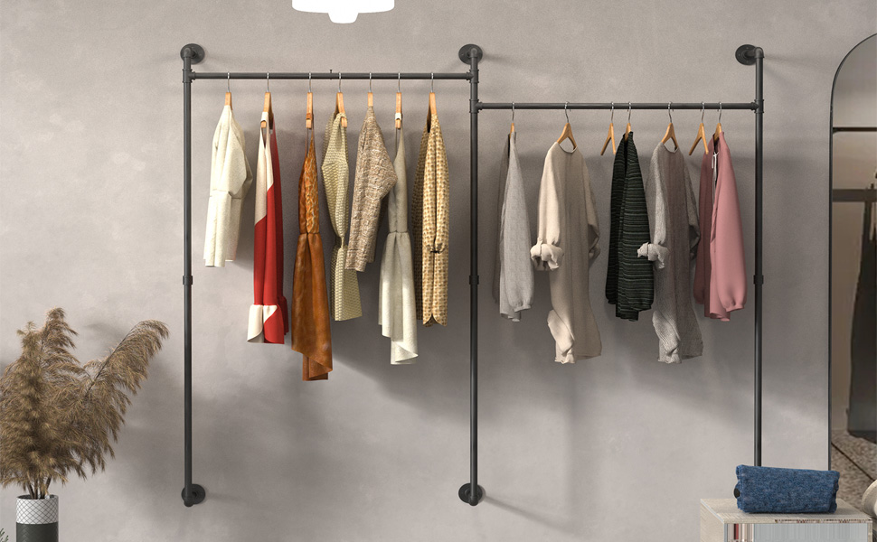 Accessori Guardaroba 2 Pezzi Appendiabiti Per Cinture - Set Da 2 Pezzi Per Armadio Nero Ganci Cinture Senza Fili - Foto 3