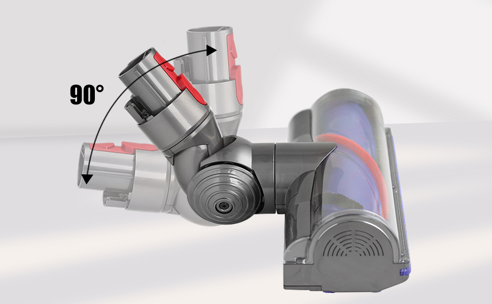 Odashen Tête d'aspiration pour aspirateur Dyson V8 V10 SV10 SV12 50 W