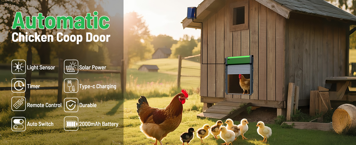 Automatic Chicken Coop Door