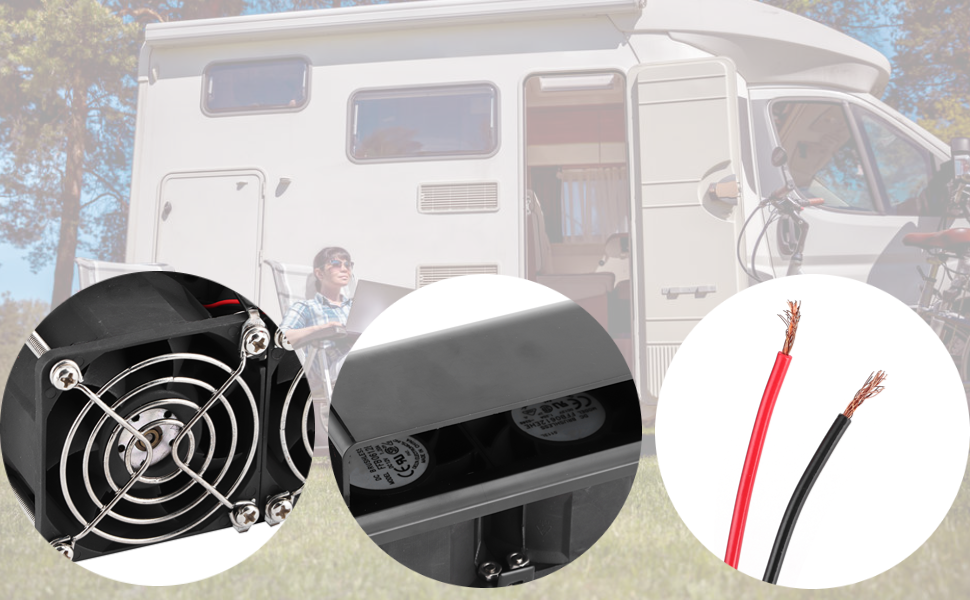 Aération latérale interne pour camping-cars