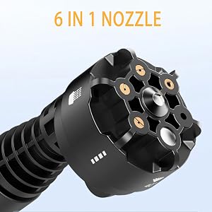 6 in 1 nozzle