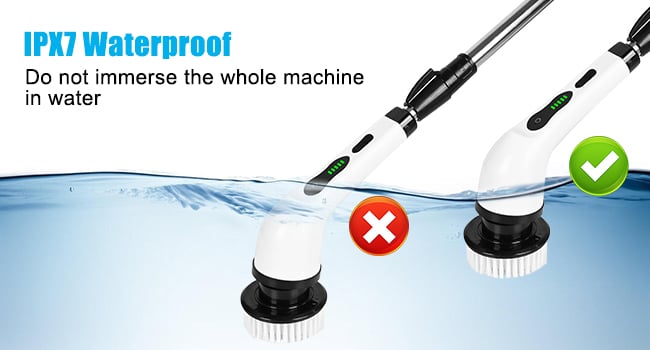 power scrubber for shower