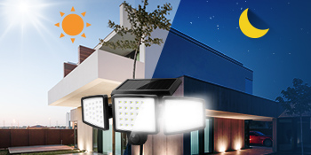 Lampe Solaire Extérieur Detecteur de Mouvement