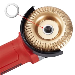 Disco para tallado de madera, rueda de amoladora