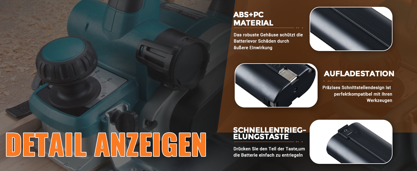 Ersatzakku für Makita 9.6V Akku